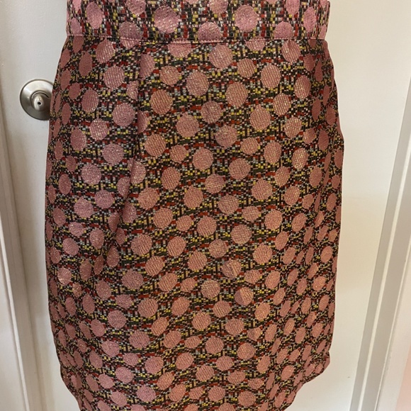 Modcloth Glad you Came Jacquard Mini Skirt nwot - Picture 2 of 7